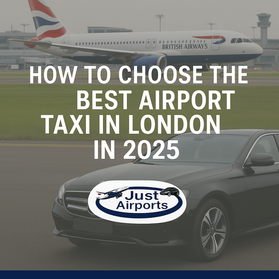 Airport taxi in London