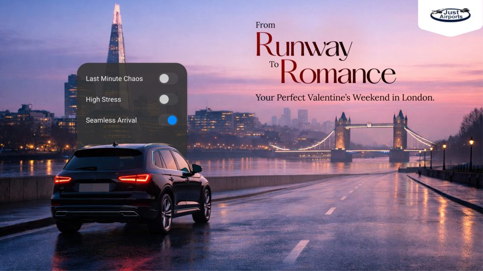 best airport taxi london for valentine justairports